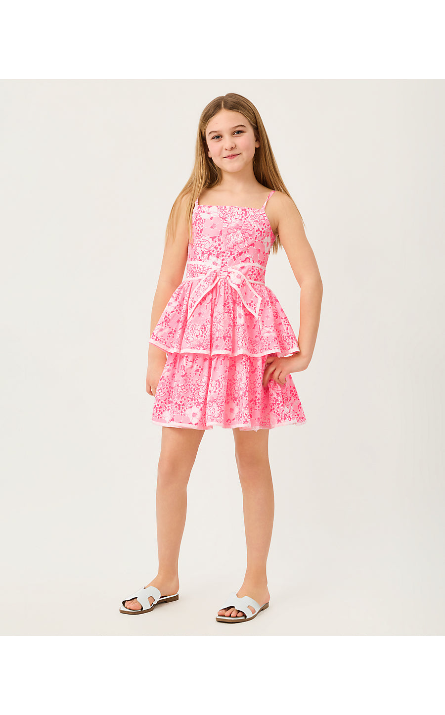 Ambie Ruffle Dress Conch Shell Pink Burst Of Joy