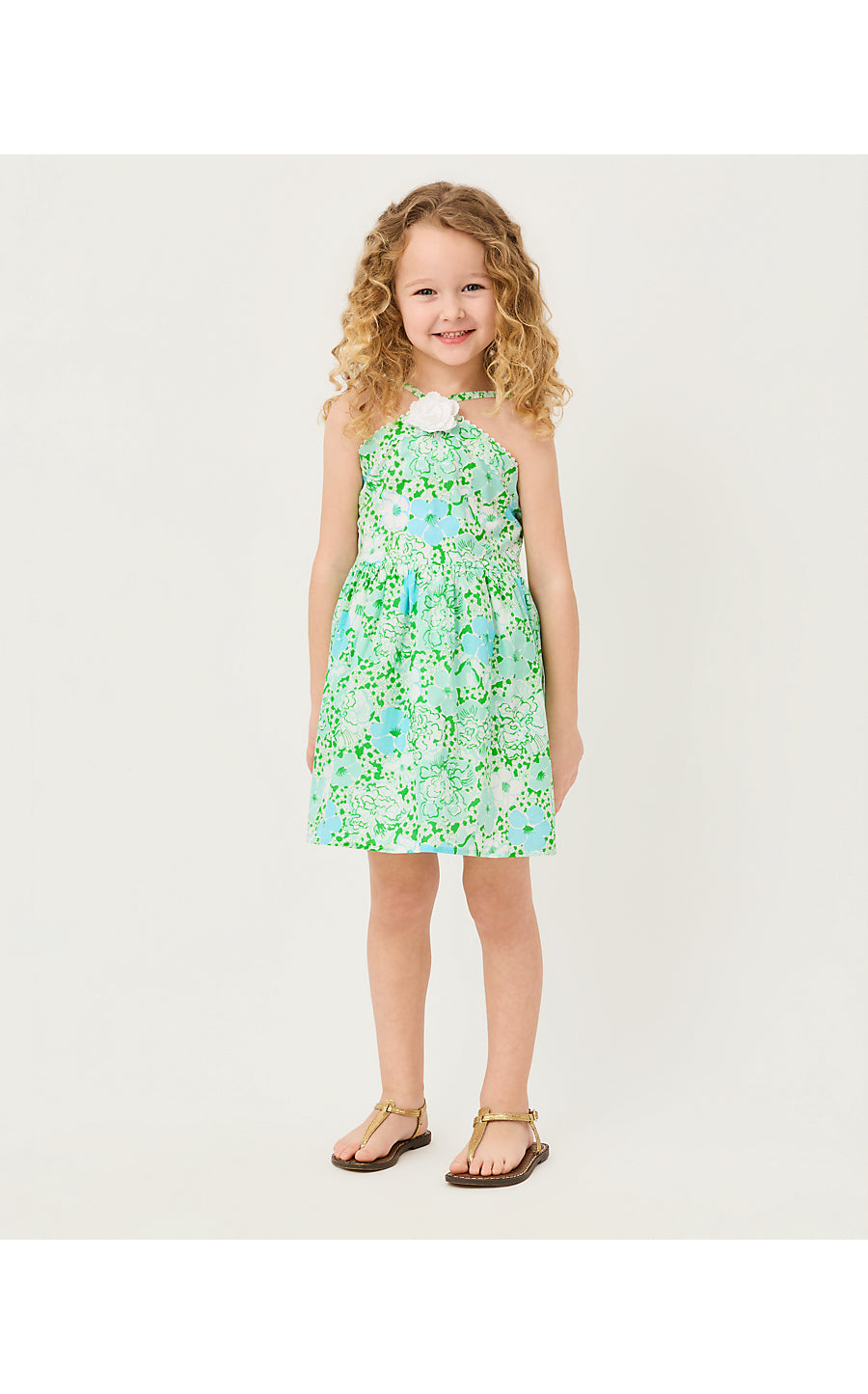 Madelin Flower Dress Mint Condition Burst Of Joy