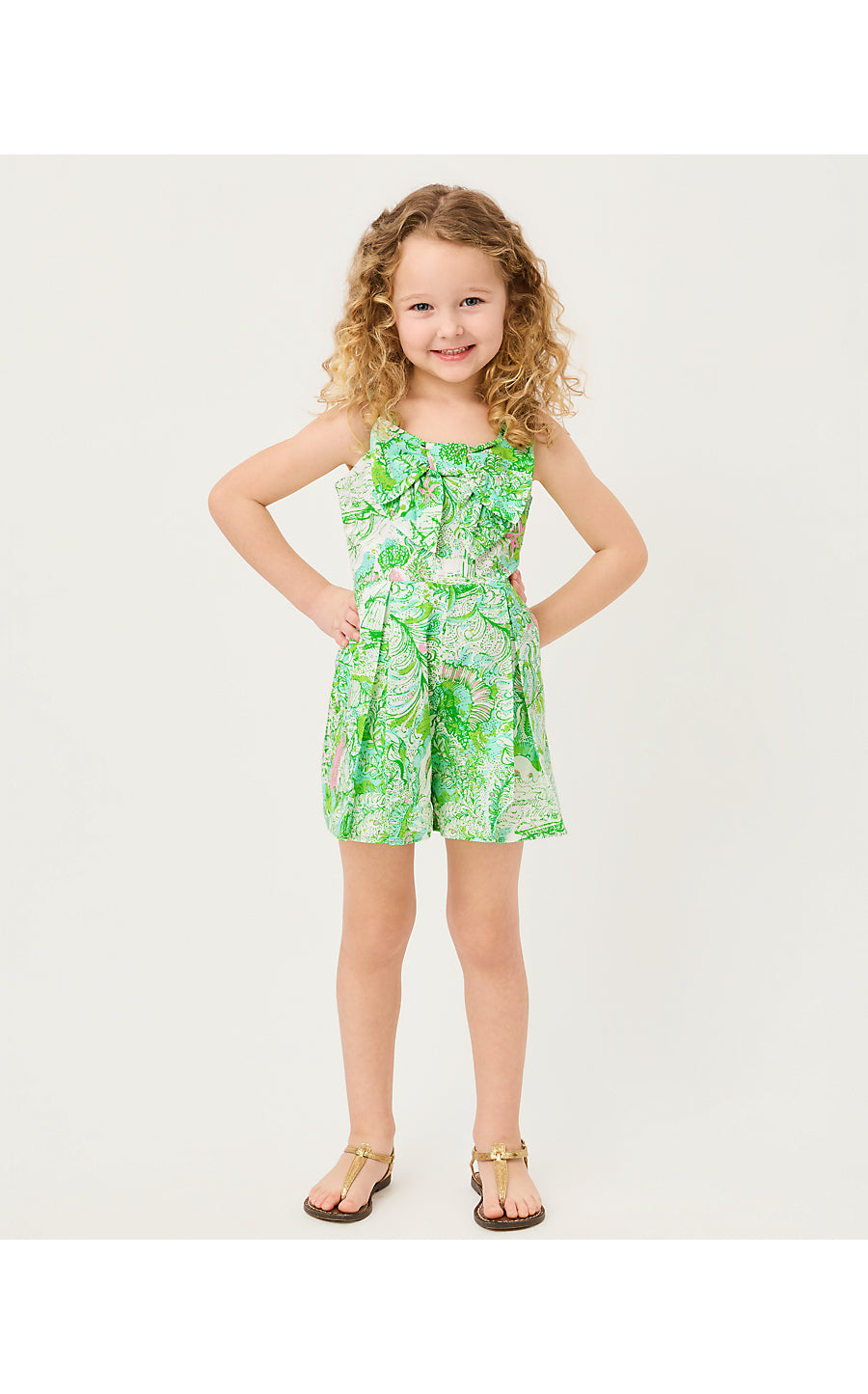 Tinker Bow Romper Resort White Ship To Shore
