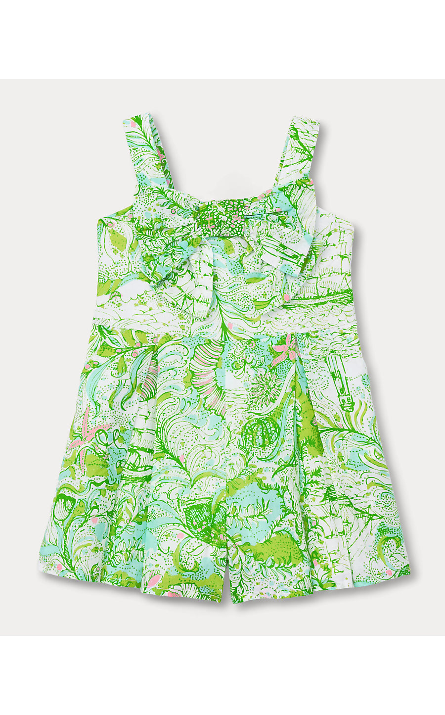 Tinker Bow Romper Resort White Ship To Shore
