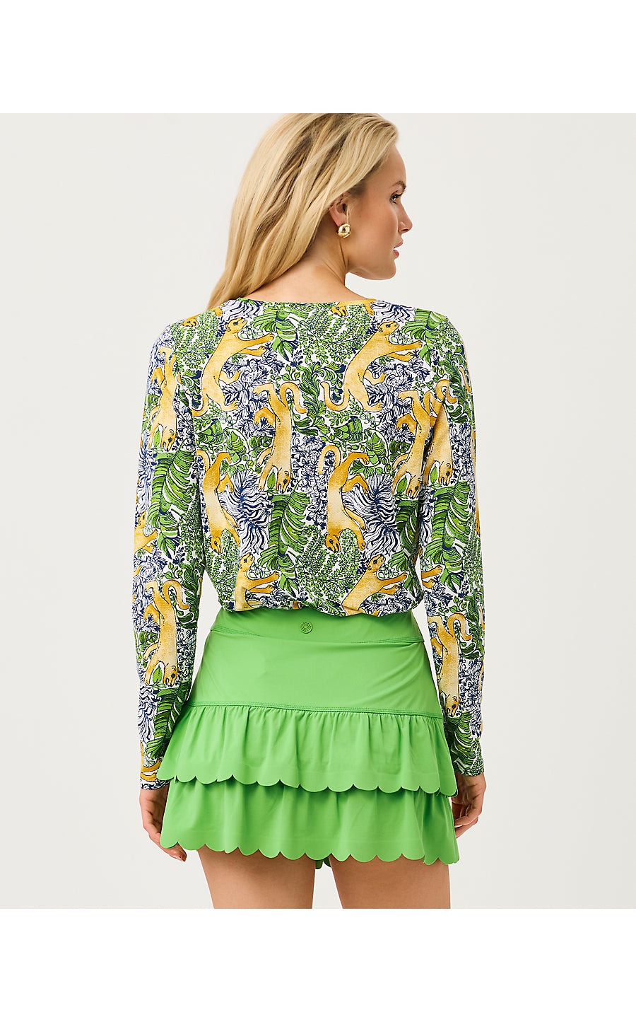 UPF 50+ Westley Long Sleeve Active Multi Lil Palm Prowl