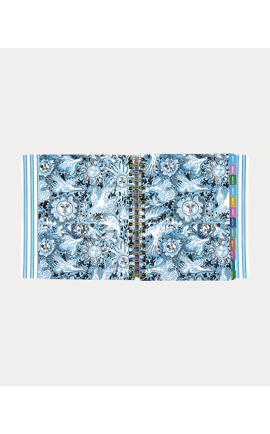 Agenda 17 Month Soft Cover Shell Shine