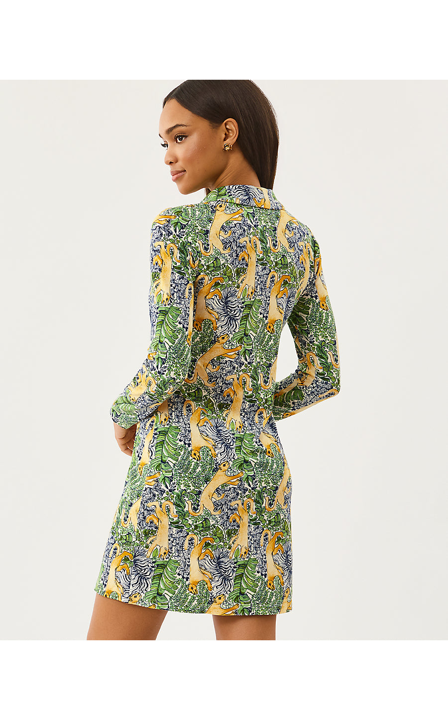 UPF 50+ Ollie Dress Multi Lil Palm Prowl