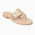 Jack Rogers Flat Sandal Platinum