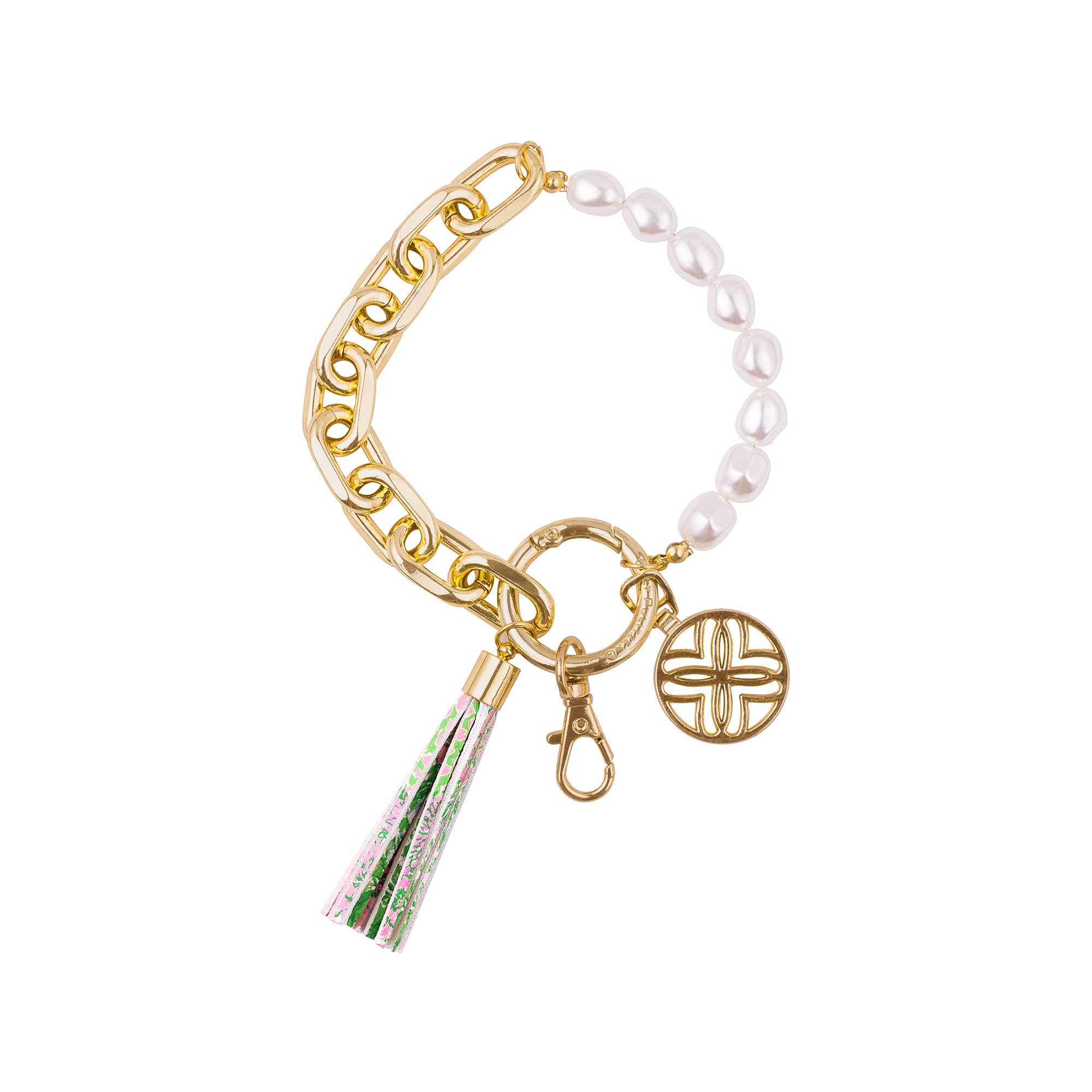 Chain Keychain Lime Feeling Good