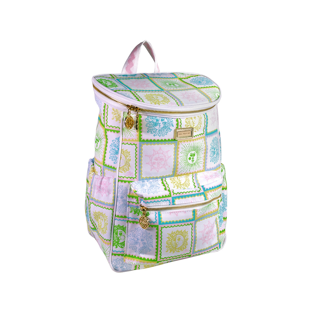 Backpack Cooler Sun Tiles Home