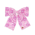 Embelished Bow Barrette Fleur De Lilly