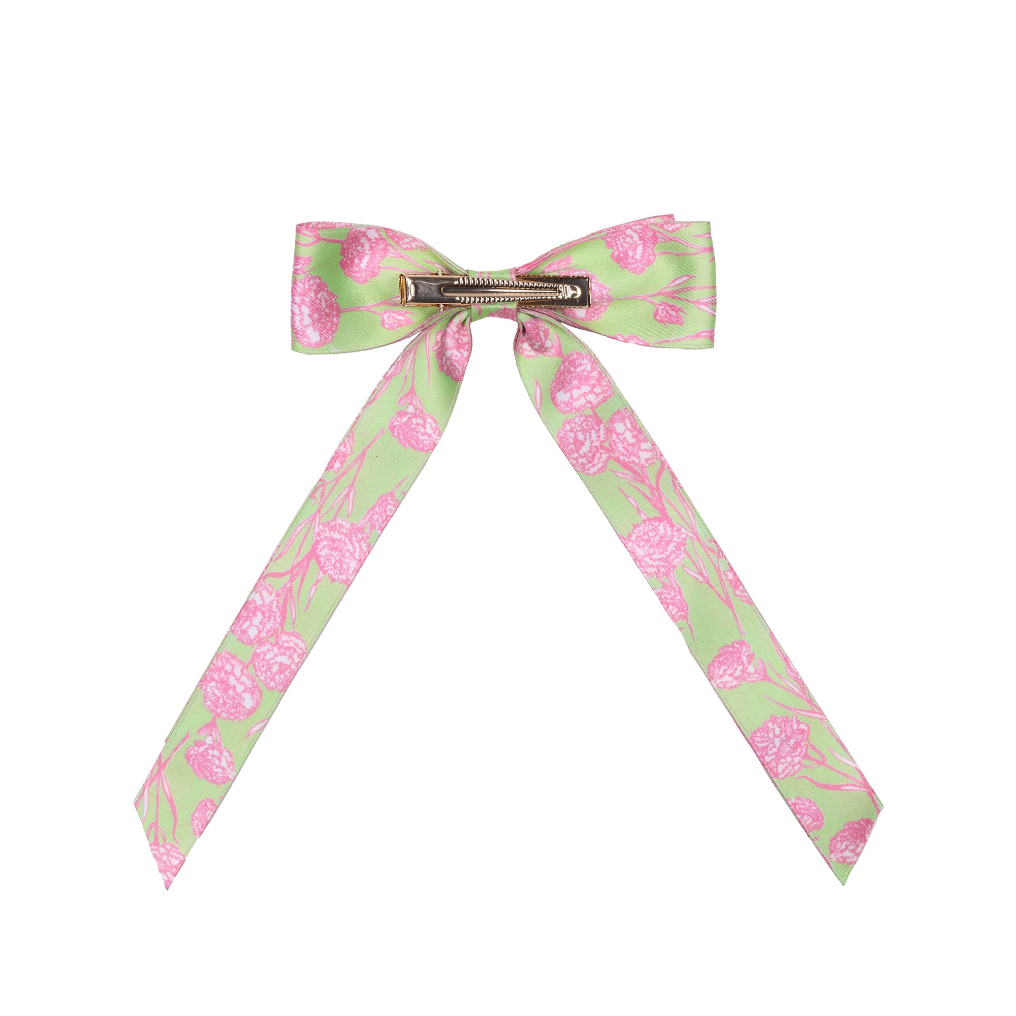 Bow Clip Pistachio Macaron