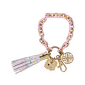 Chain Keychain Lilly Garden Home