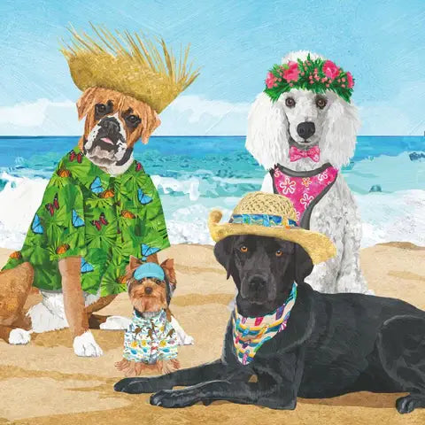 BEV- DOGS' BEACH PARTY