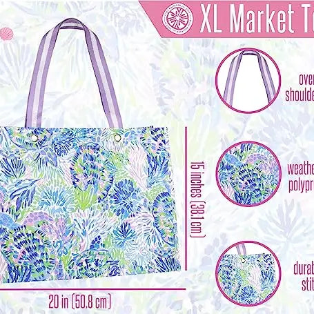 XL Market Shopper Shell of a Party