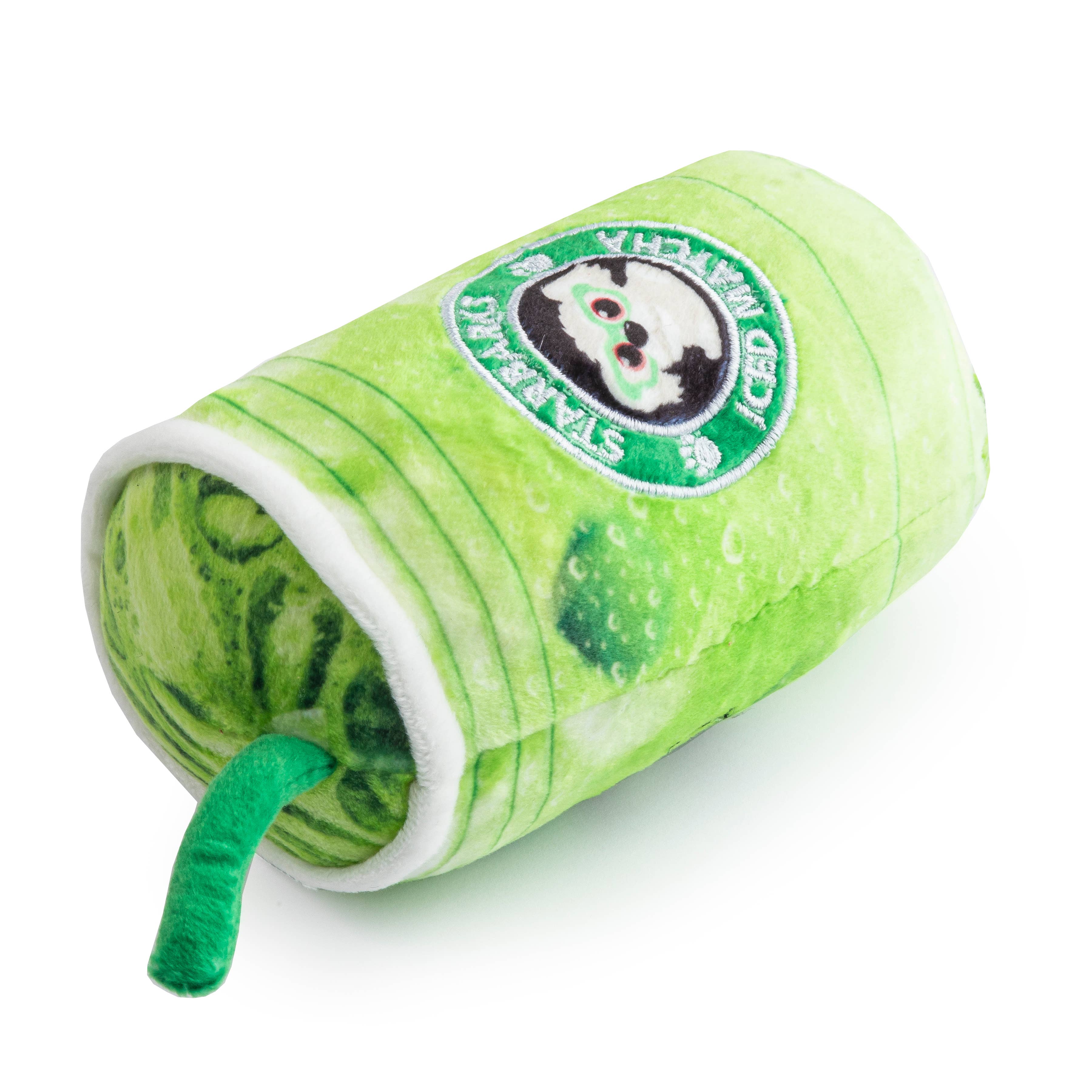 Starbarks Iced Matcha | Plush Squeaker Dog Toy