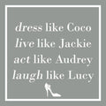 BEV-DRESS LIKE COCO, SILVER