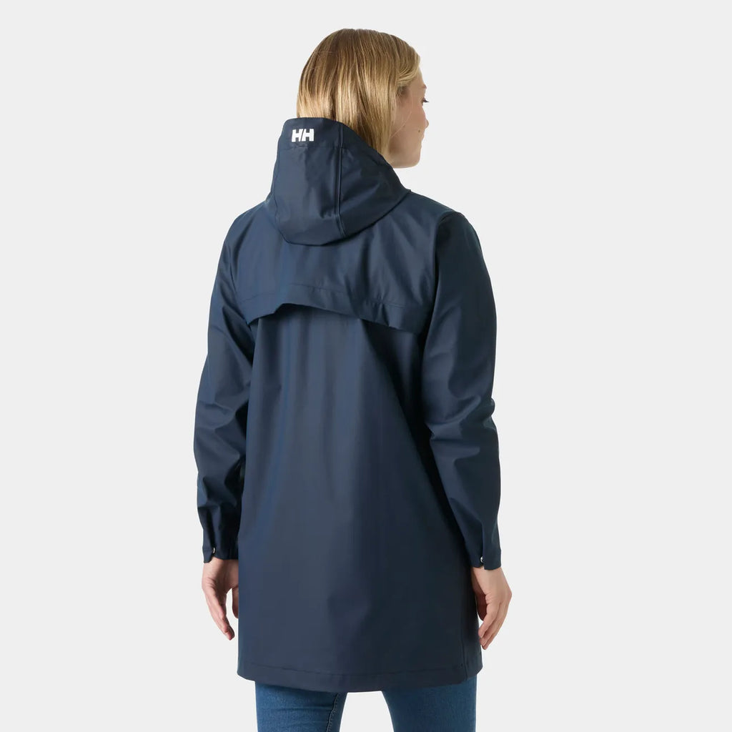 W Moss Rain Coat 597 Navy