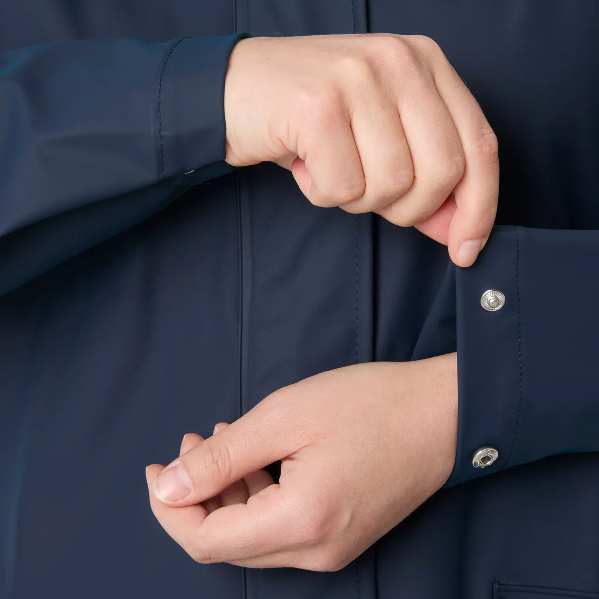 W Moss Rain Coat 597 Navy