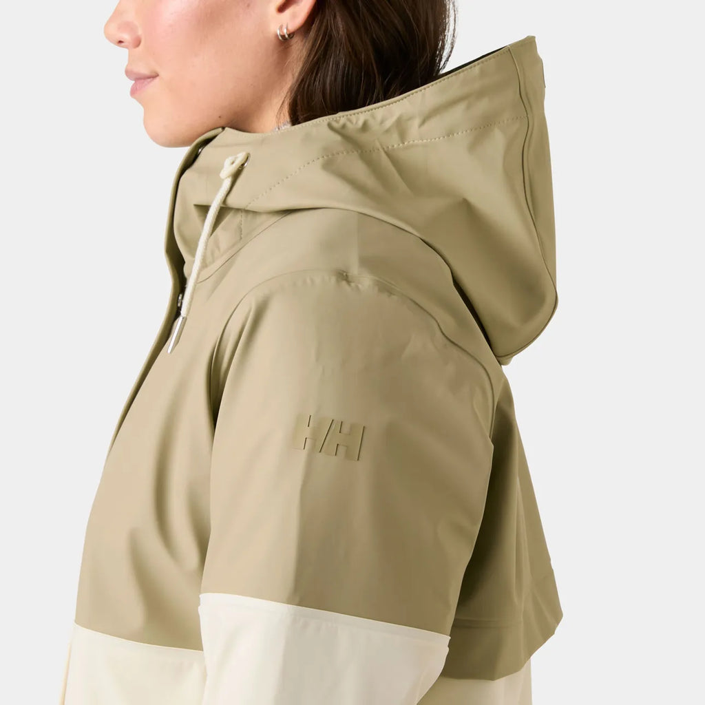 W Moss Rain Coat 757 Pebble