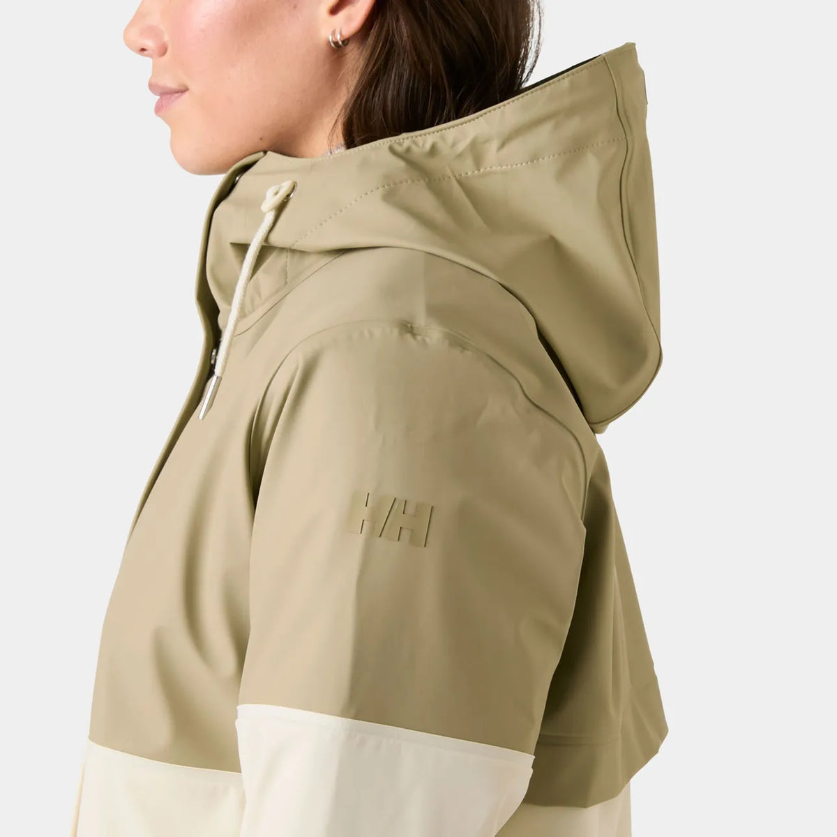 W Moss Rain Coat 757 Pebble