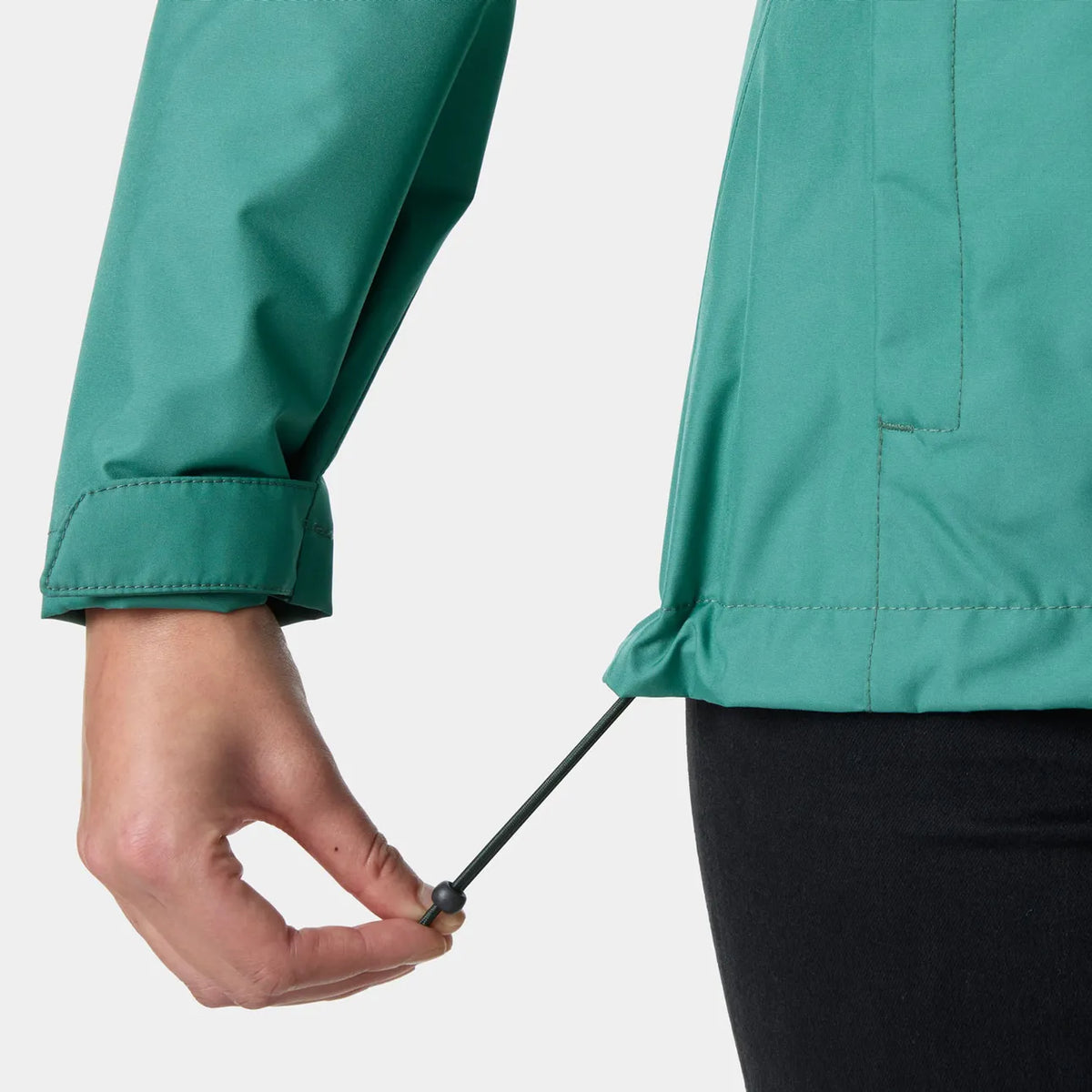 W Seven J Rain Jacket 494 Opal Green