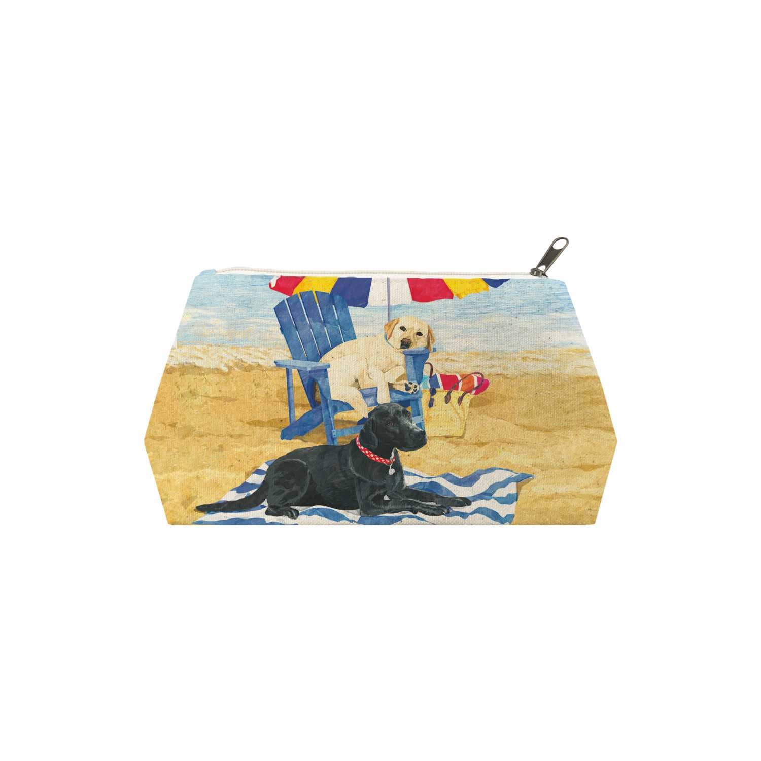CANVAS COSMETIC BAG (LG)-  DAYS OF SUMMER