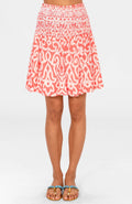 Smocked Skirt - Arabesque: Melon