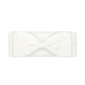 Kids bow headband wrap Ivory