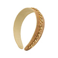 Chain Embellished Headband, Sparkle Cork