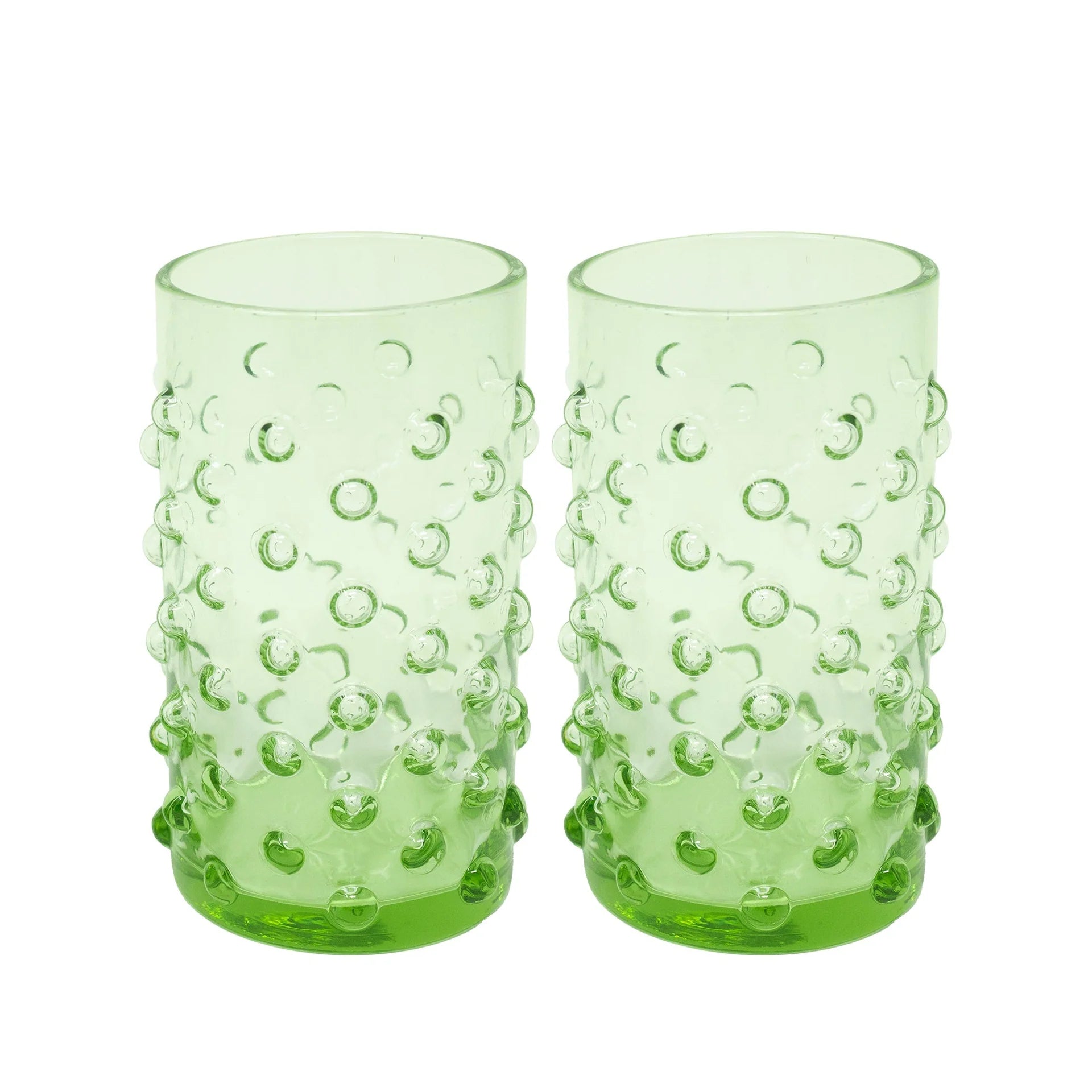 Hi Ball Glass Set  Jade Lime