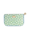 Travel Wallet  Bamboo Logo Trellis