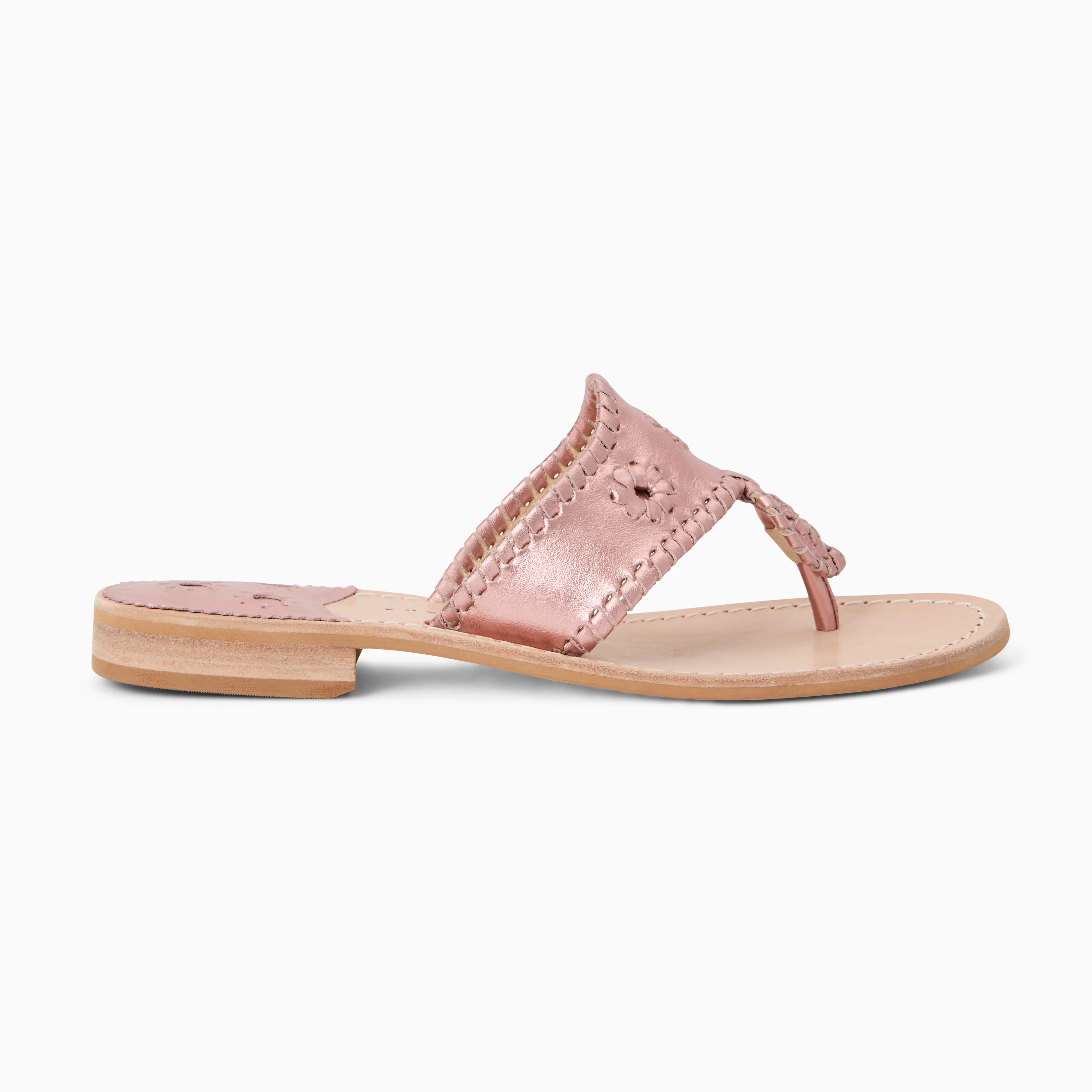 Jack Rogers Flat Sandal Rose Quartz