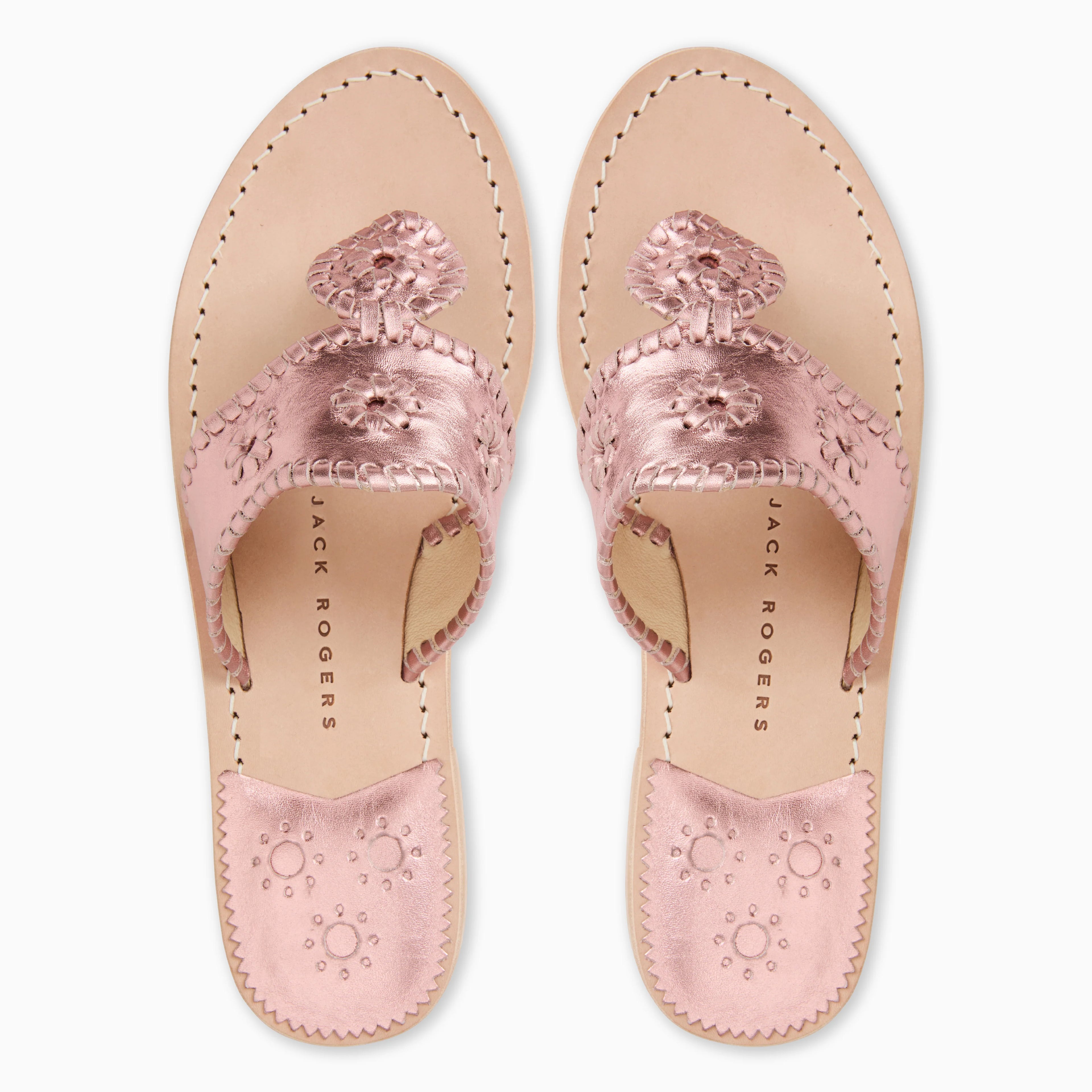 Jack Rogers Flat Sandal Rose Quartz