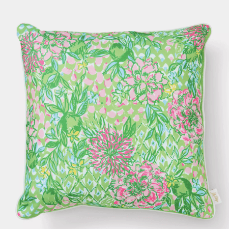 Large Pillow  Lime Feeling Good