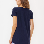 ETTA SCOOP-NECK TRUE NAVY