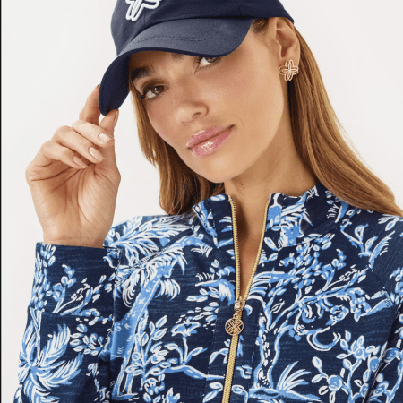 Logo Run Around Hat True Navy