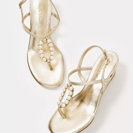 Good As Gold Pearl Wedge