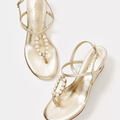 Good As Gold Pearl Wedge