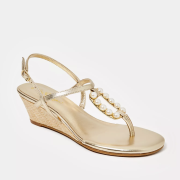 Good As Gold Pearl Wedge