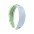 Low Knot Headband  Bluette/Jade Lime