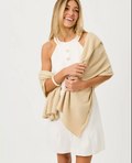 Lanelle Wrap Heathered Wicker Tan