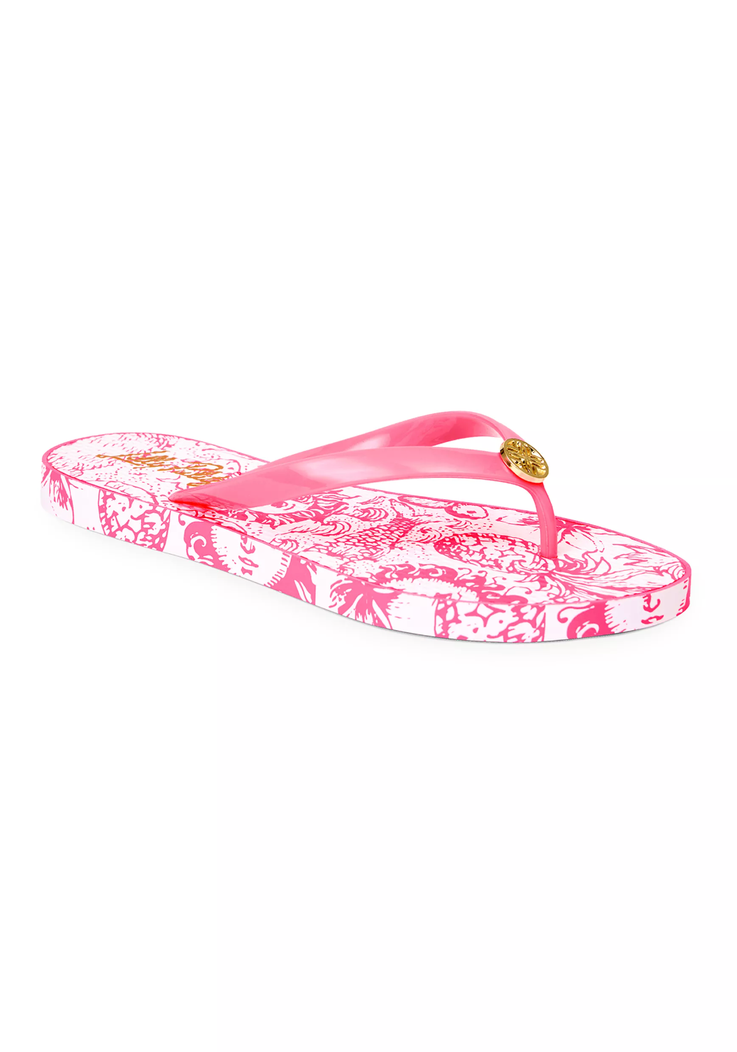 Pool Flip Flop Cherry Blossom Pink Lil Fleur De Lilly