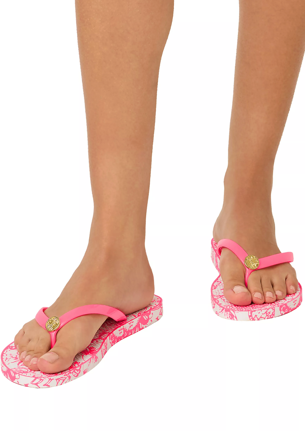 Pool Flip Flop Cherry Blossom Pink Lil Fleur De Lilly