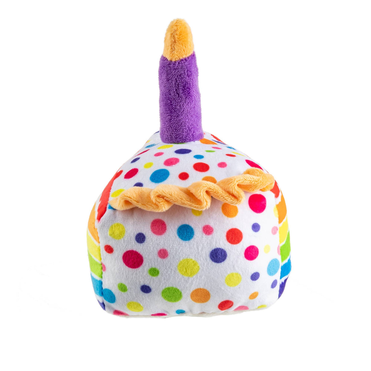 Birthday Cake Slice  | Squeaker Dog Toy