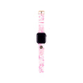 Silicone Apple Watch Band, Conch Shell Pink Burst of Joy