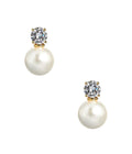 Carolyn - Big Rhinestone and Pearl Stud - Belle of the Ball - WS: Post