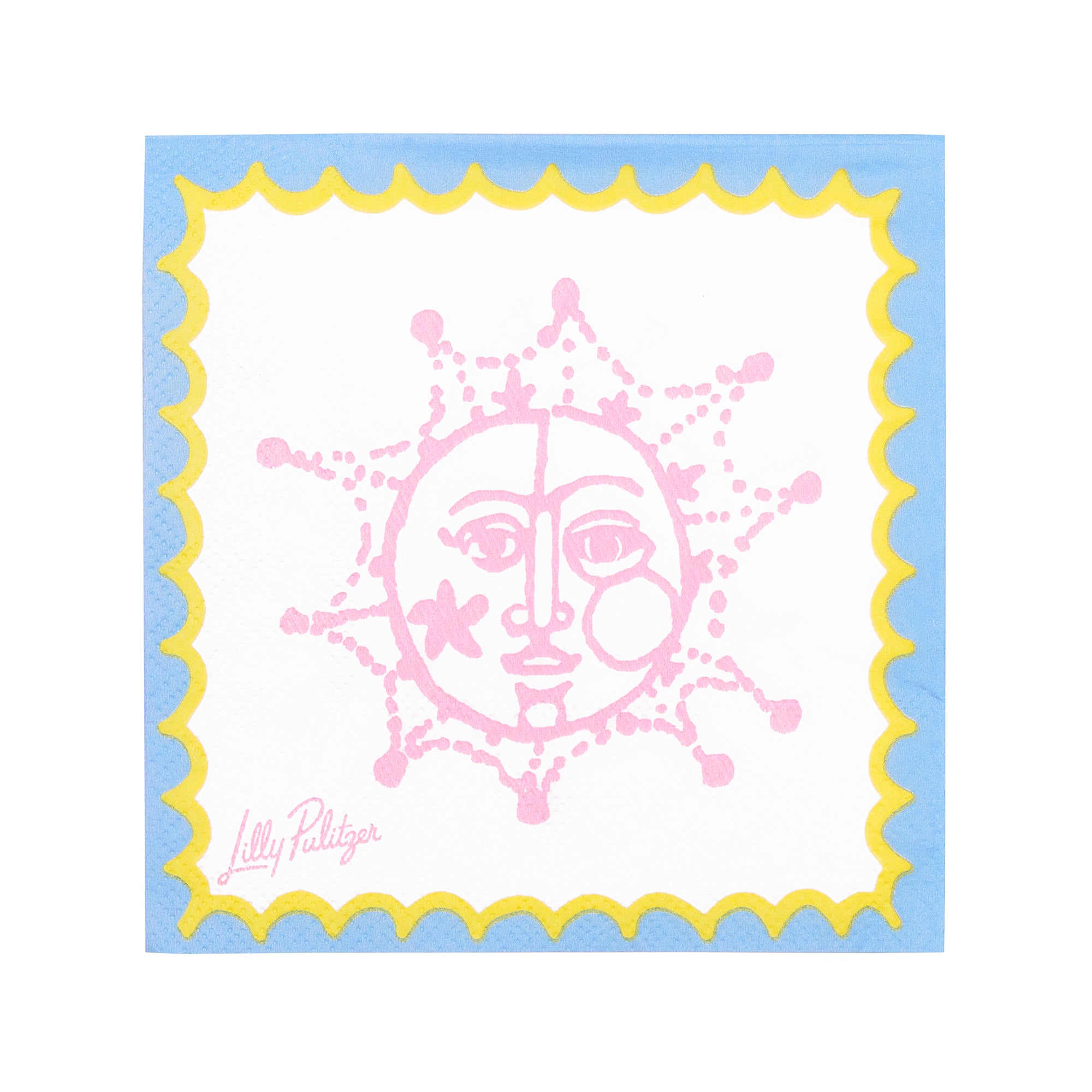 Cocktail Napkins Sun Tiles Home