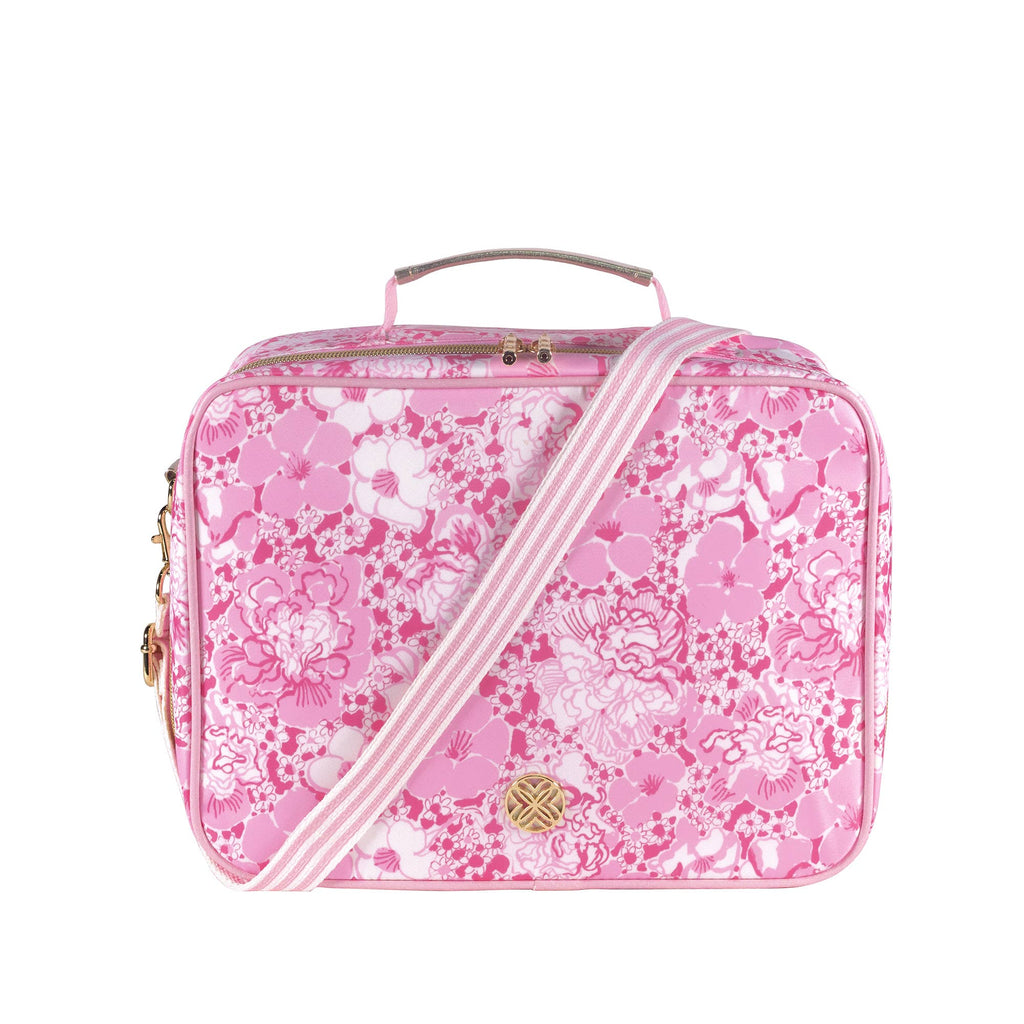Lunch Bag, Conch Shell Pink Burst of Joy