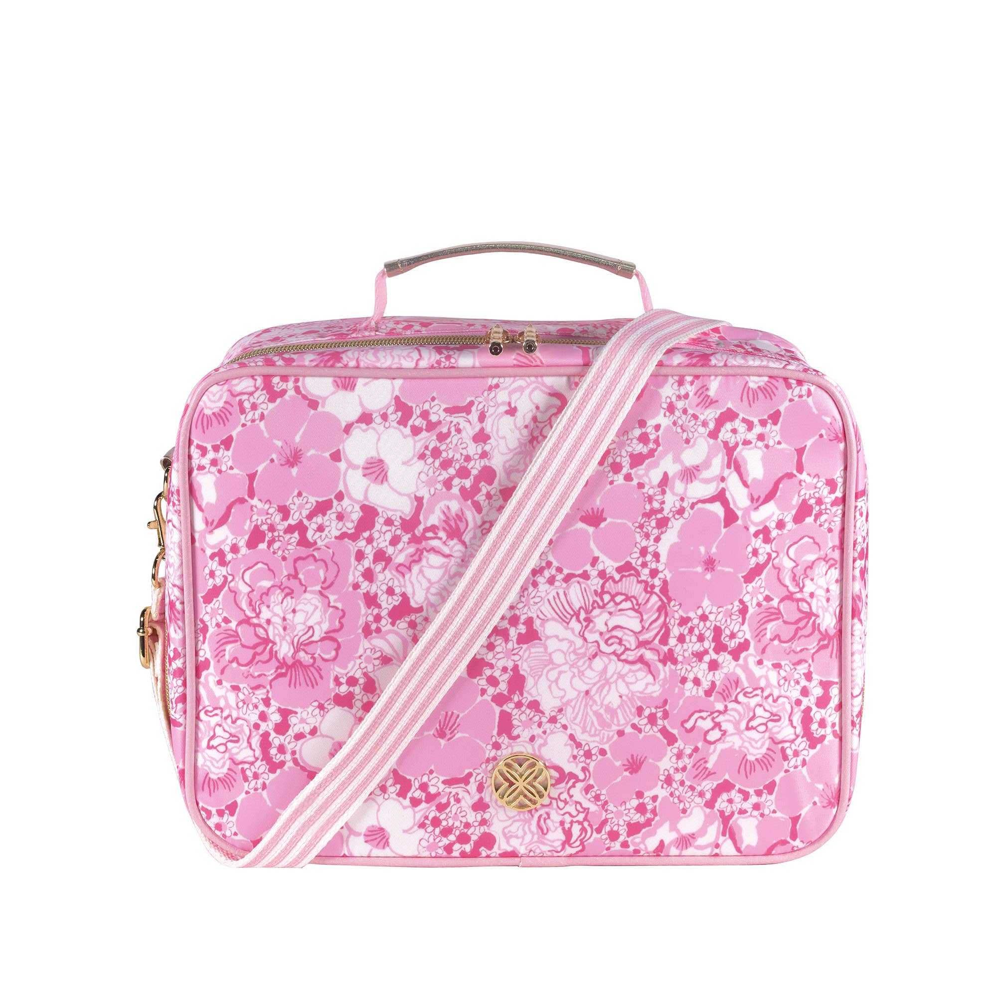 Lunch Bag, Conch Shell Pink Burst of Joy