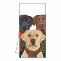 KITCHEN TOWEL - MERRY LABRADORS