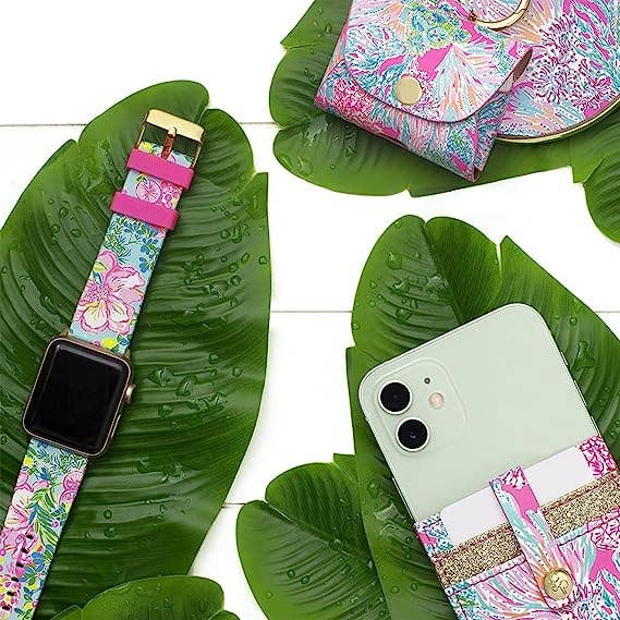 Silicone Apple Watch Band Fruity Flamingo