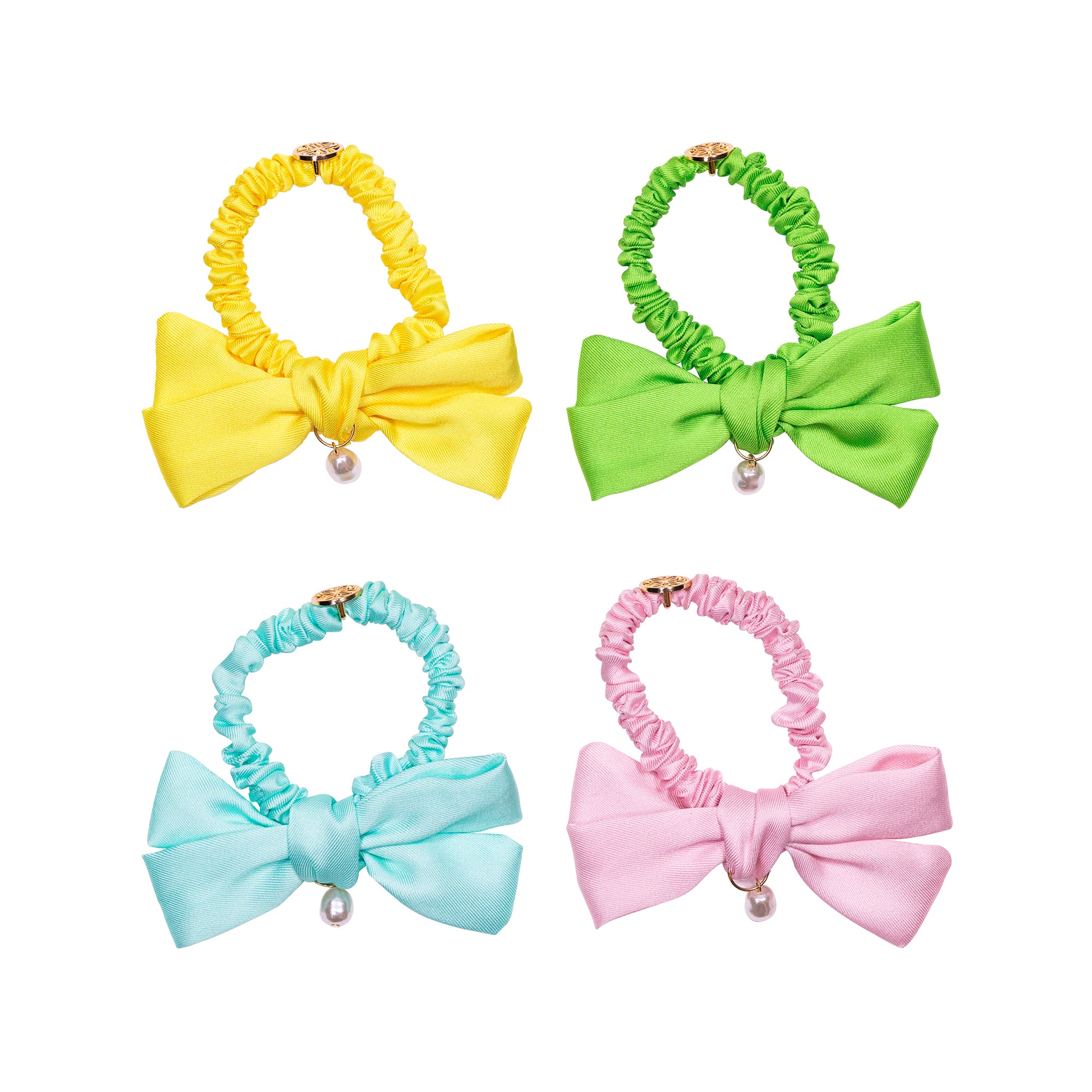 Mini Scrunchie Set Assorted Solid