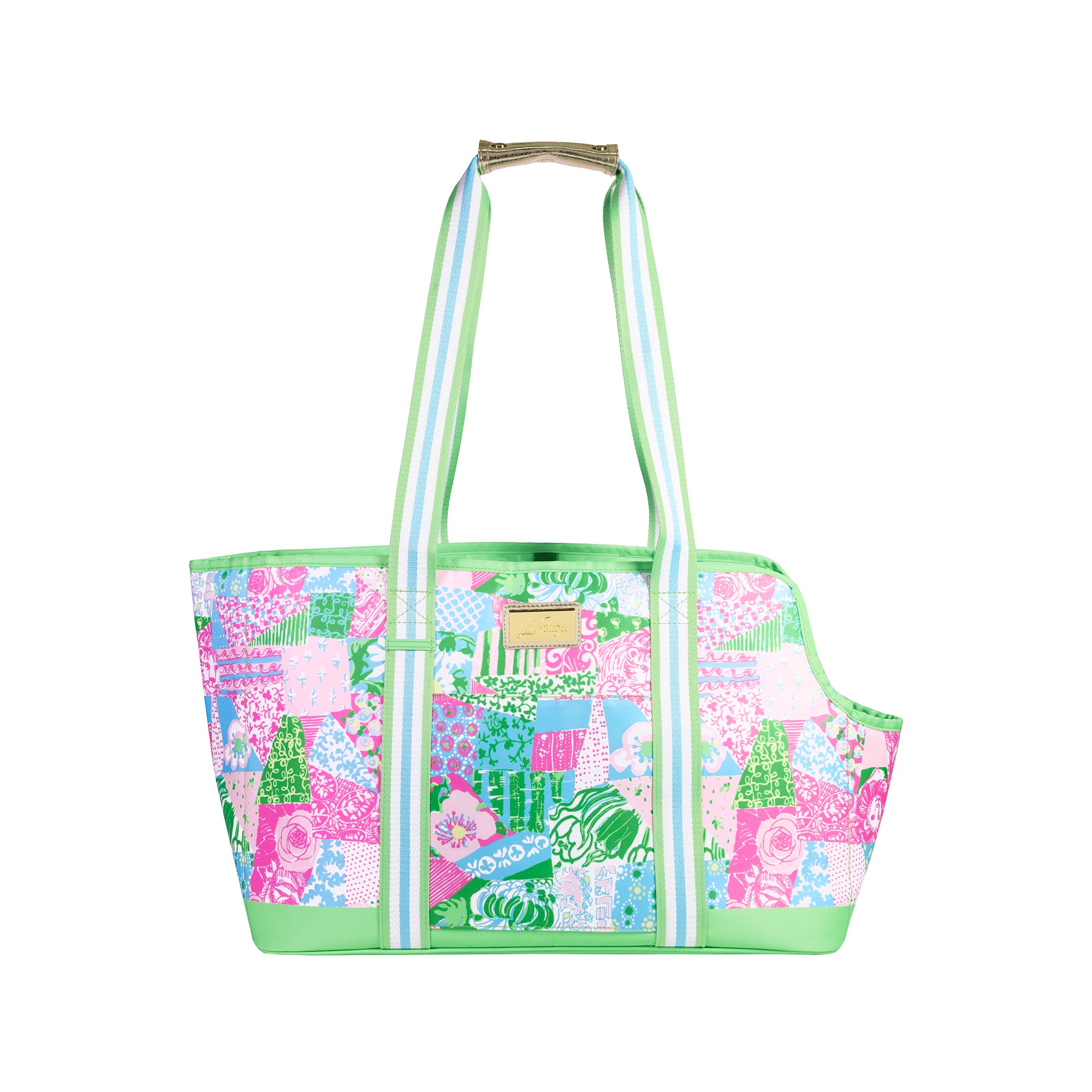 Pet Carrier Crazy Quilt Home